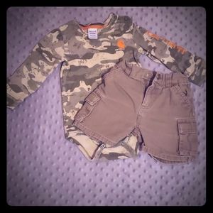 Toddler boys carhartt set